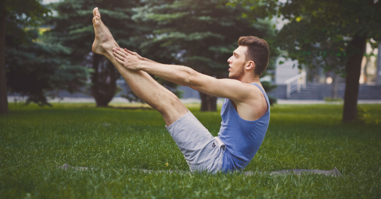 Cultivate your energy in the boat yoga pose. Cultivate your energy in the boat yoga pose.