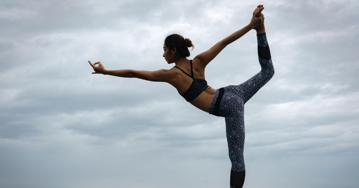 Balance your root chakra in this yoga pose.