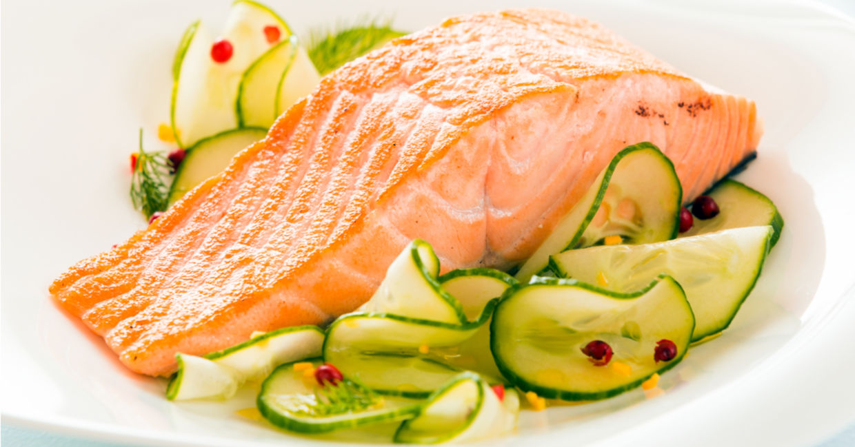 Ideal for vegans, salmon fillets are now made from plants.