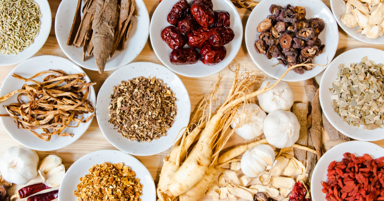 Healing herbs used in traditional Chinese medicine. Healing herbs used in traditional Chinese medicine.