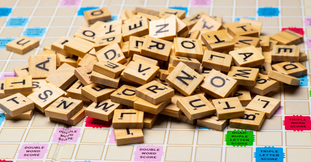 Playing Scrabble is good for your brain. Playing Scrabble is good for your brain.
