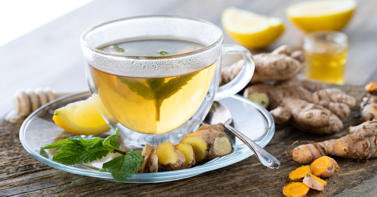 Drink ginger and tumeric tea to help with allergies. Drink ginger and tumeric tea to help with allergies.