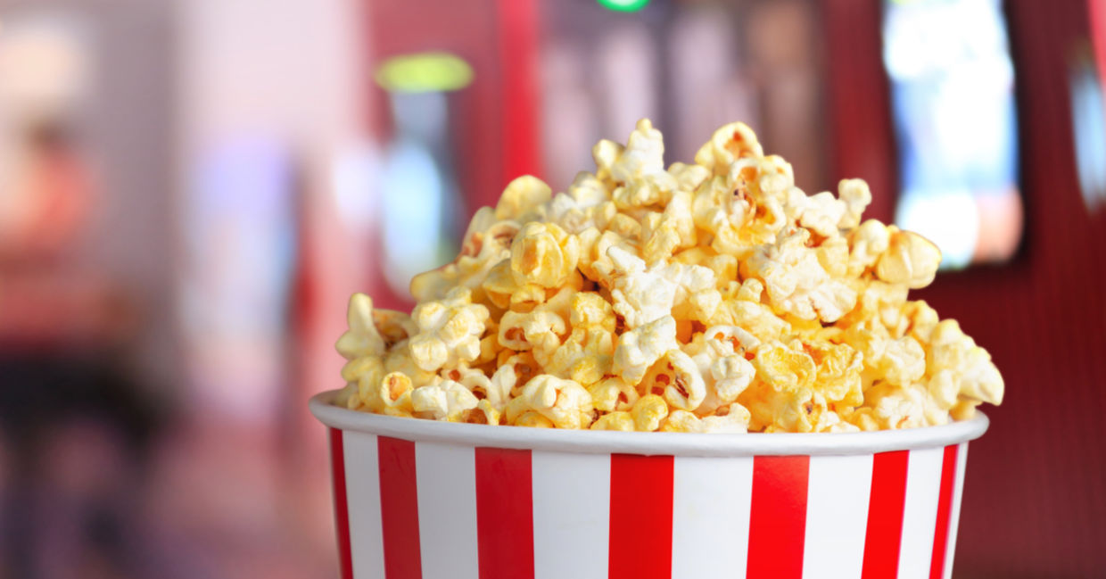 Popcorn is good for gut health. Popcorn is good for gut health.