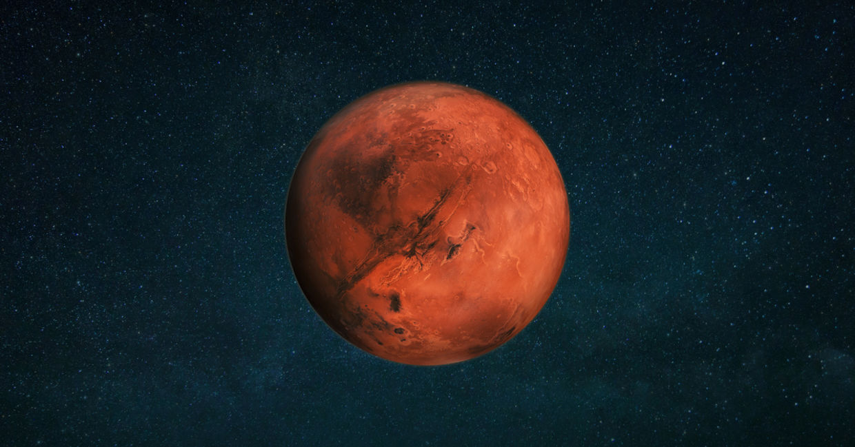 Planet Mars.