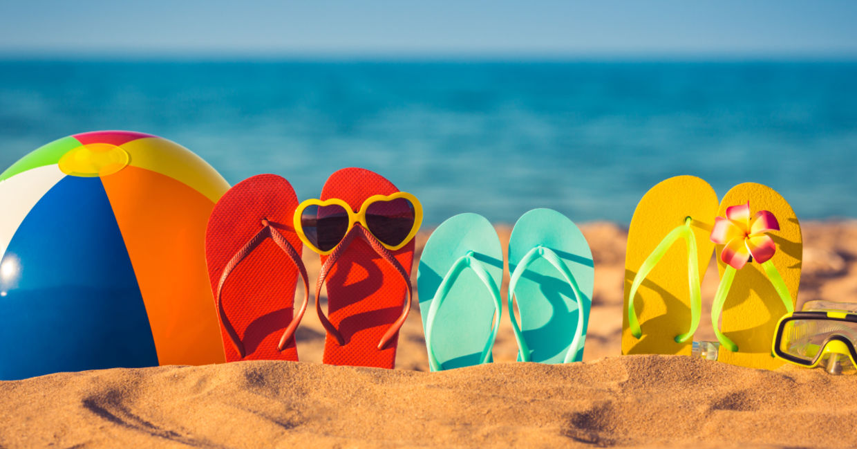 Summer fun at the beach. Summer fun at the beach.