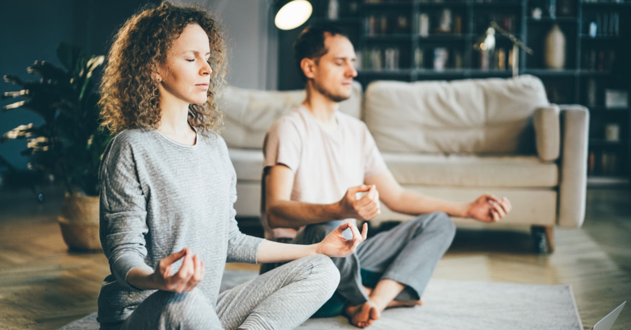 Meditation helps you concentrate. Meditation helps you concentrate.