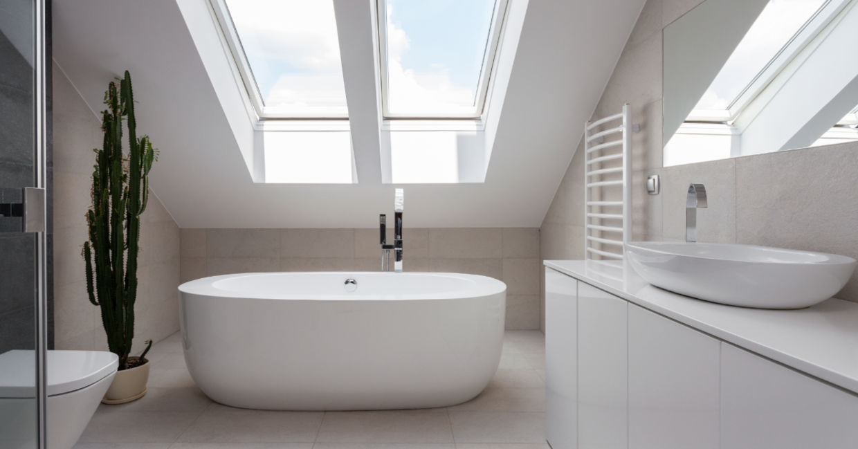 Let natural light in to make a room feel larger. Let natural light in to make a room feel larger.