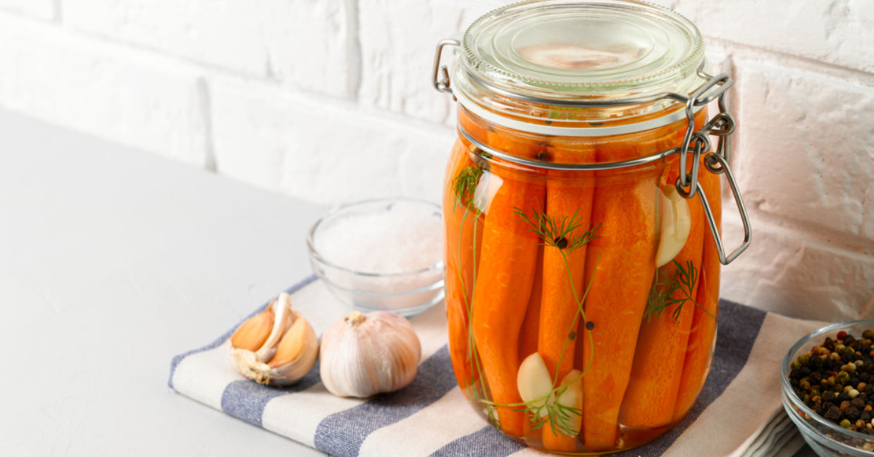 Fermented carrots. Fermented carrots.