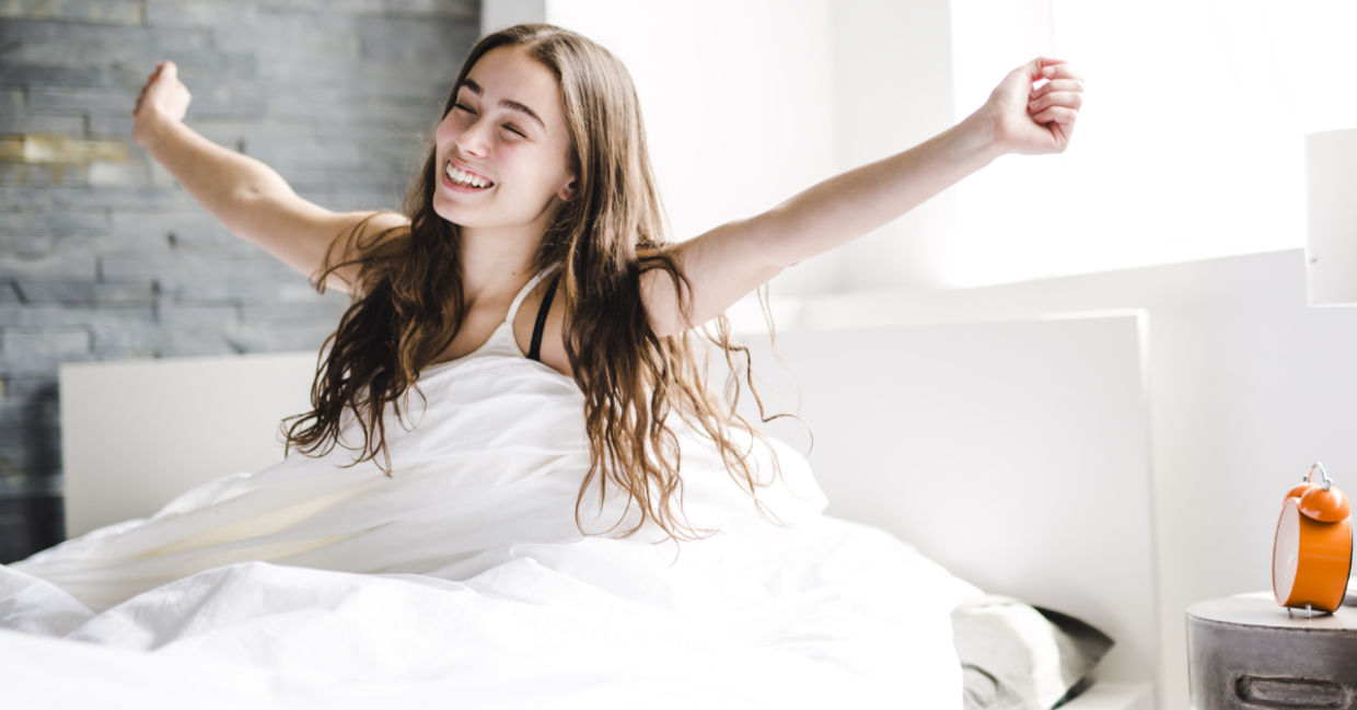 Giving increases when you wake up rested. Giving increases when you wake up rested.