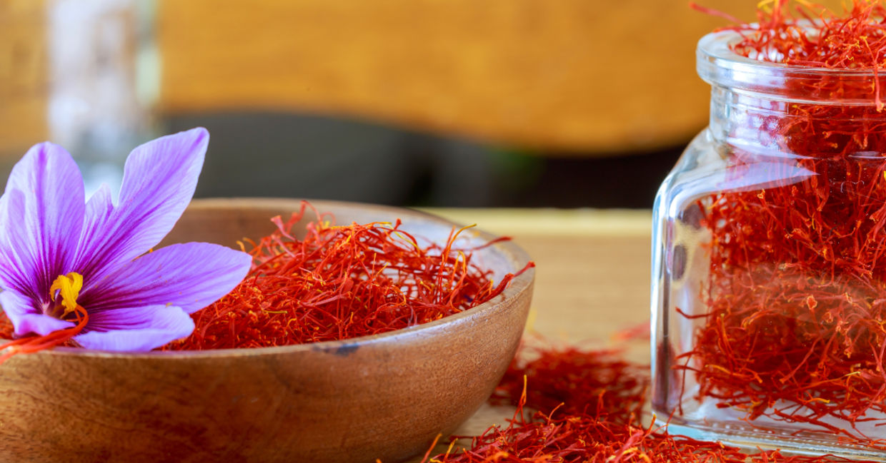 Saffron can help balance your mood. Saffron can help balance your mood.