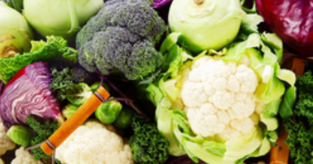Cruciferous vegetables are full of healthy nutrients. Cruciferous vegetables are full of healthy nutrients.