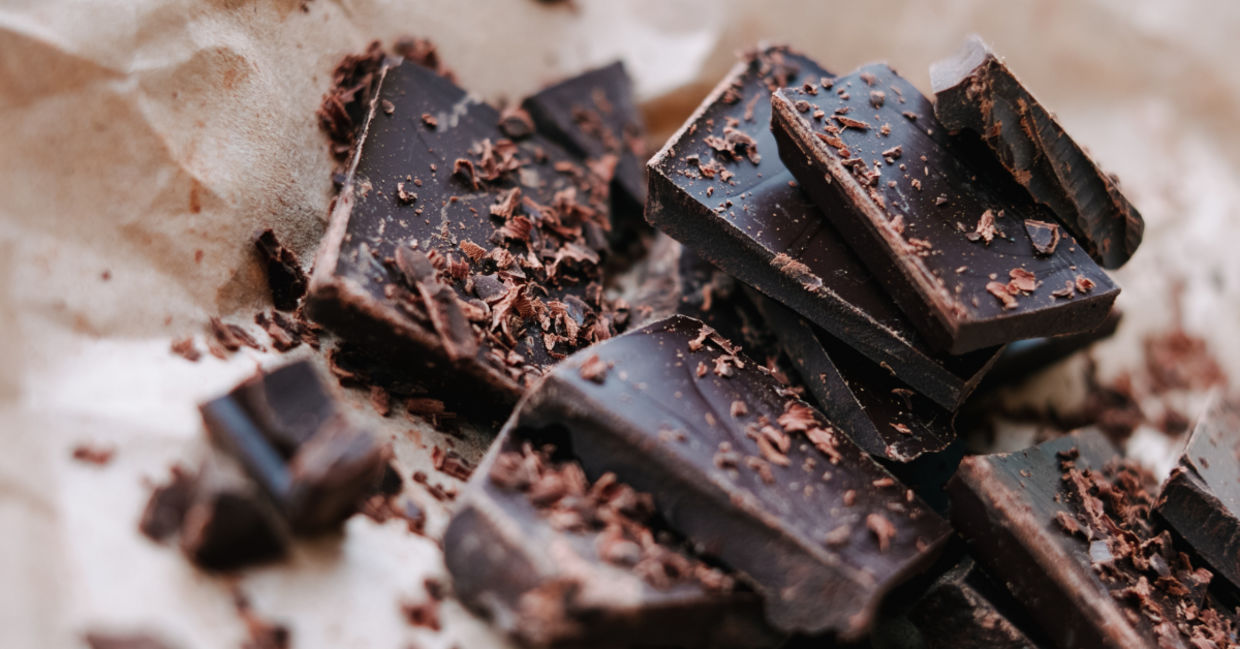 Dark chocolate is full of health benefits. Dark chocolate is full of health benefits.