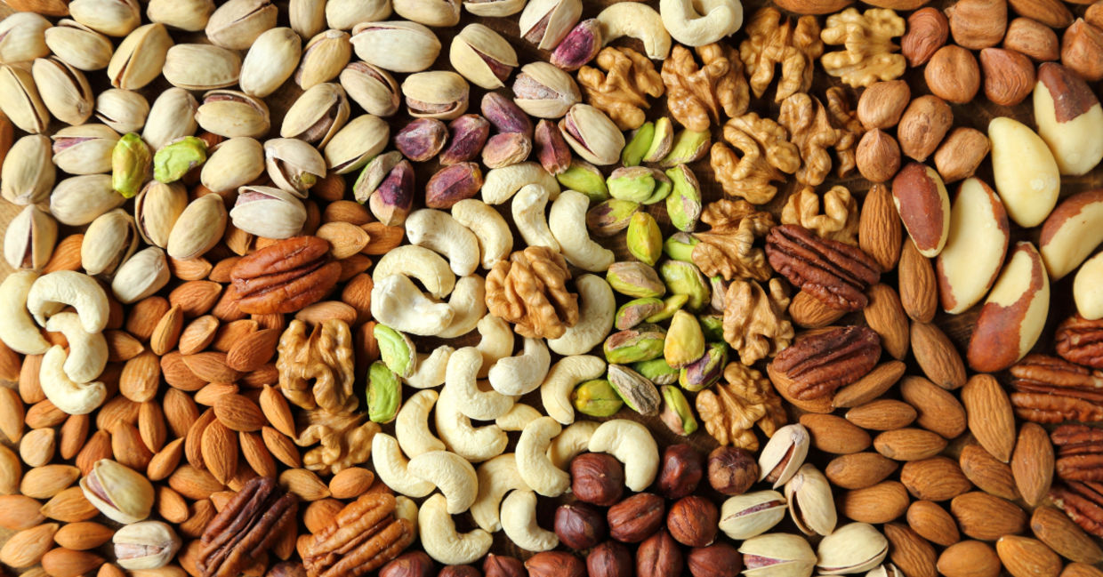 Consume nuts to reap many health benefits. Consume nuts to reap many health benefits.