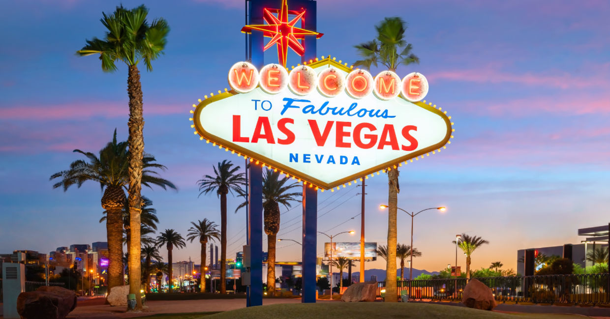 Las Vegas Sign. Las Vegas Sign.