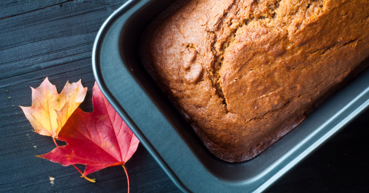 There’s an extra loaf of pumpkin bread to share. There’s an extra loaf of pumpkin bread to share.