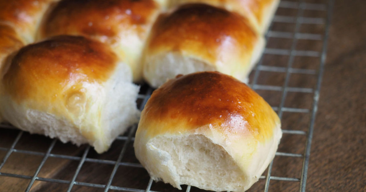 Nothing tastes better than homemade rolls. Nothing tastes better than homemade rolls.