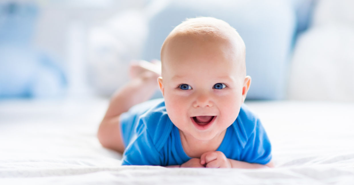 Cute baby.