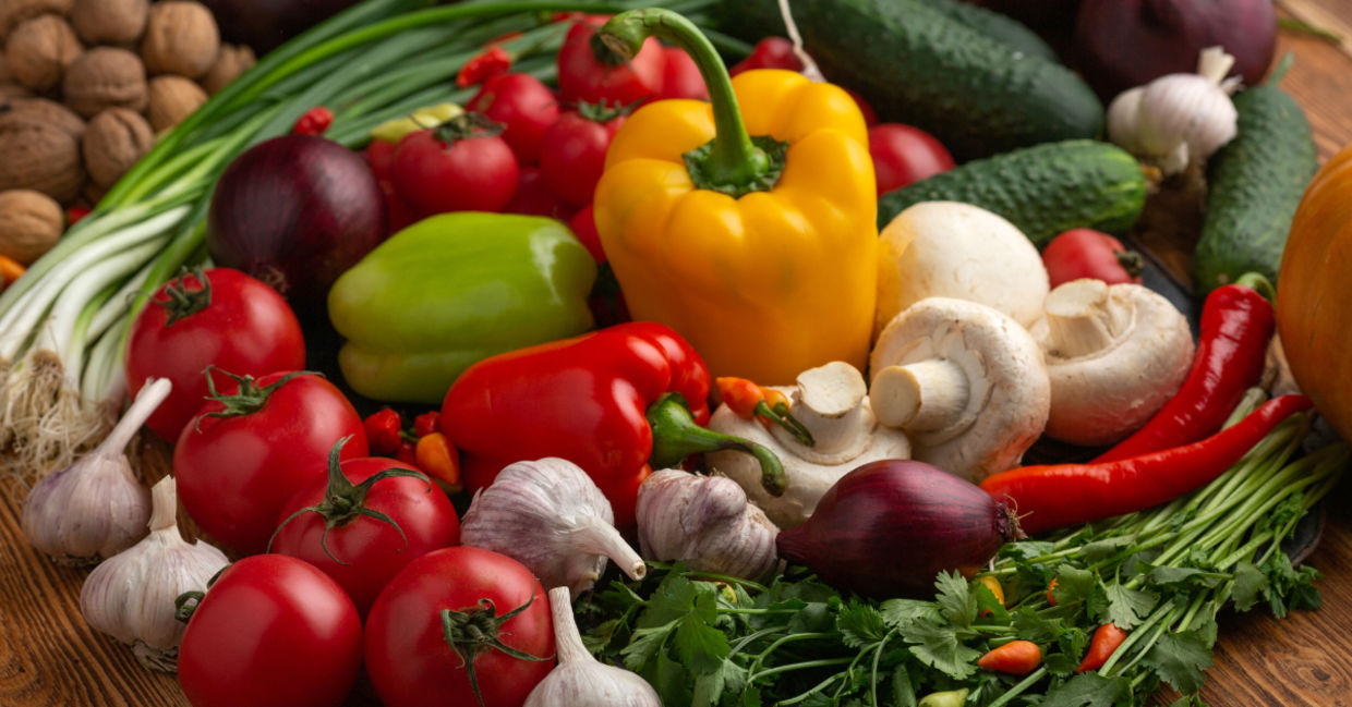 Vegetables.
