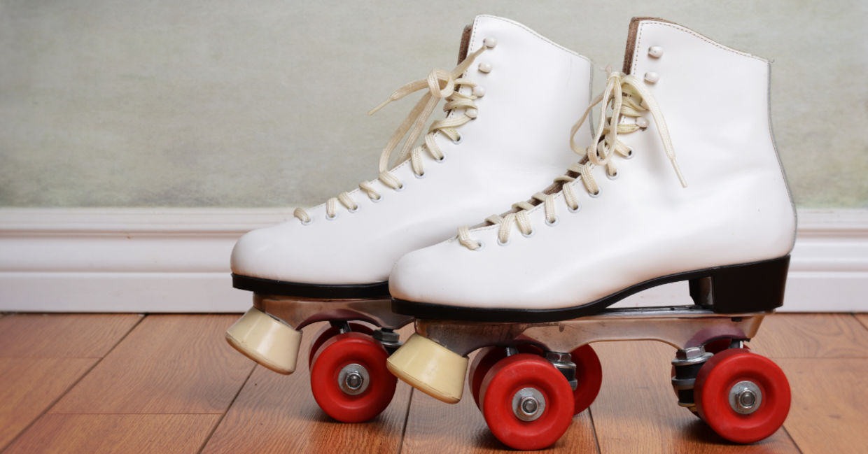 Roller skates. Roller skates.