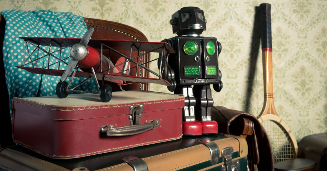 Vintage items. Vintage items.