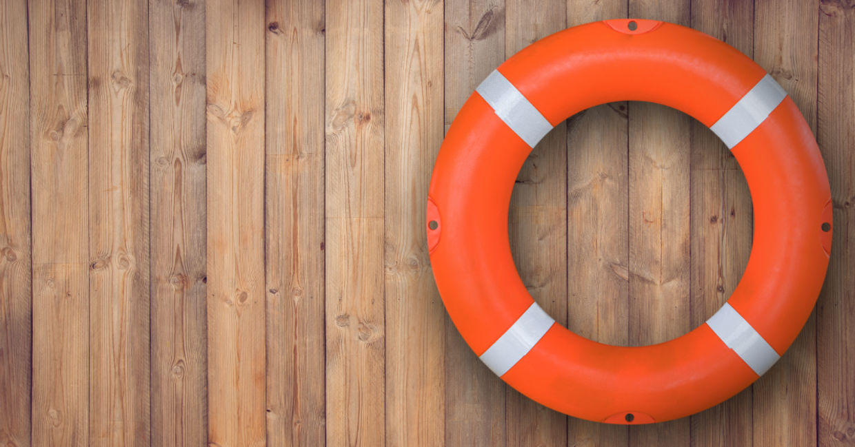 A Lifebuoy. A Lifebuoy.