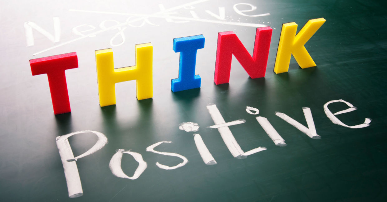 Positive message.