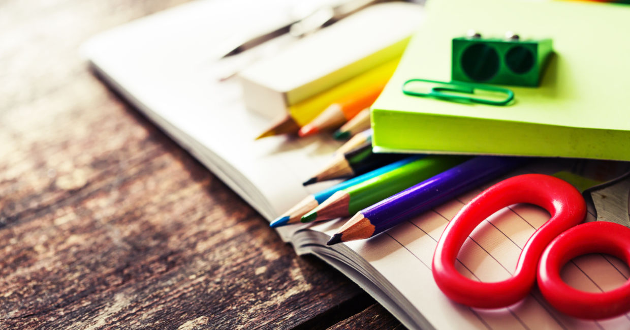 School equipment. School equipment.