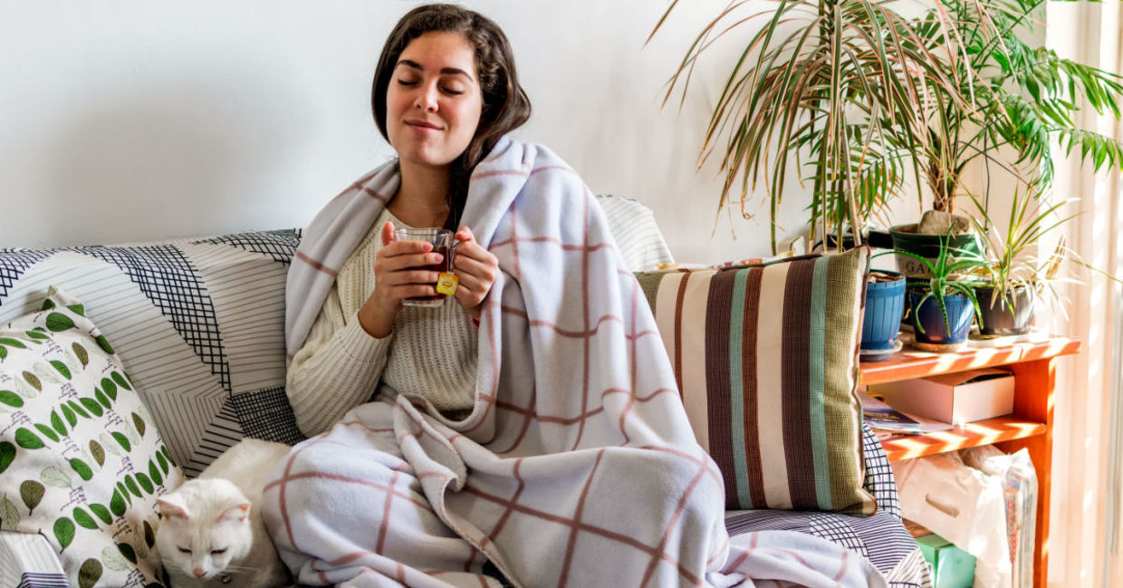 A steaming cup of tea can help heal a cold. A steaming cup of tea can help heal a cold.