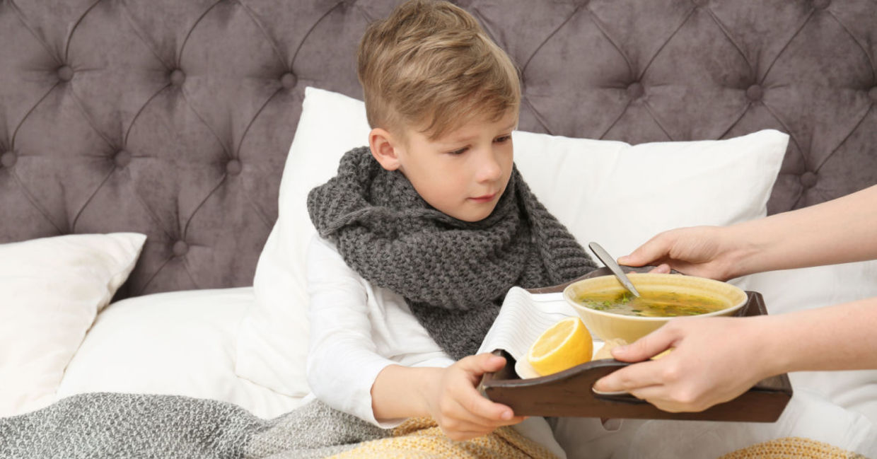 Healthy chicken soup is good for you when you are ill. Healthy chicken soup is good for you when you are ill.