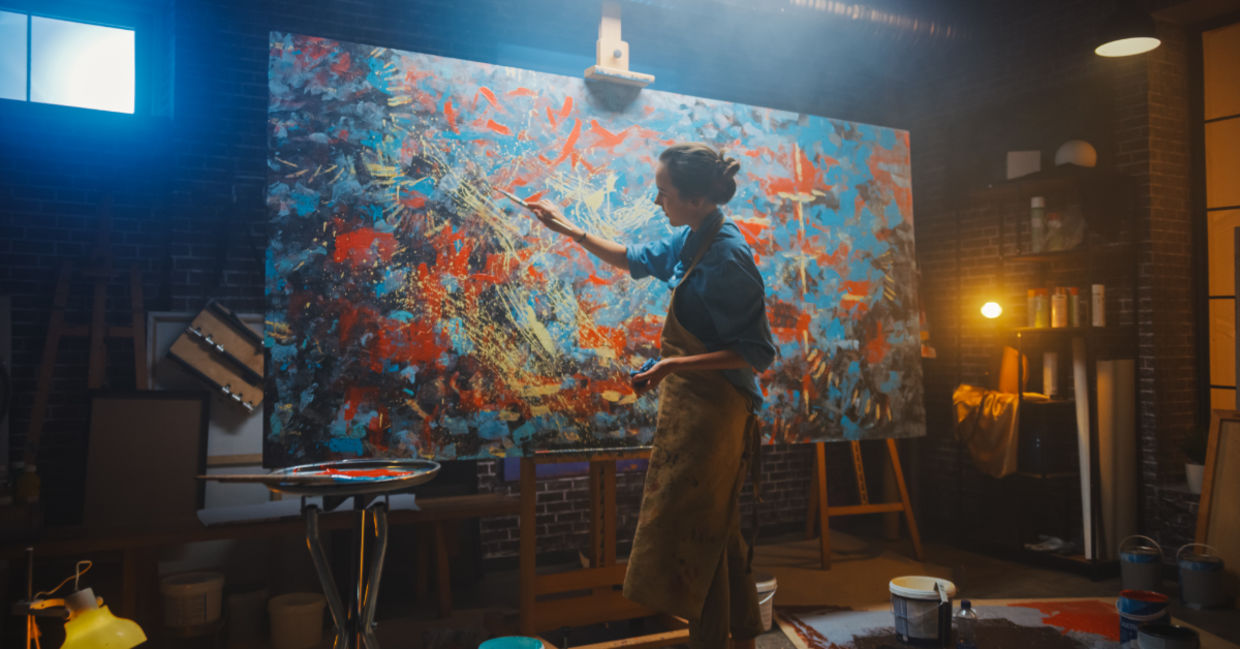 A talented artist.