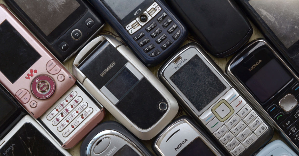 Old phones.
