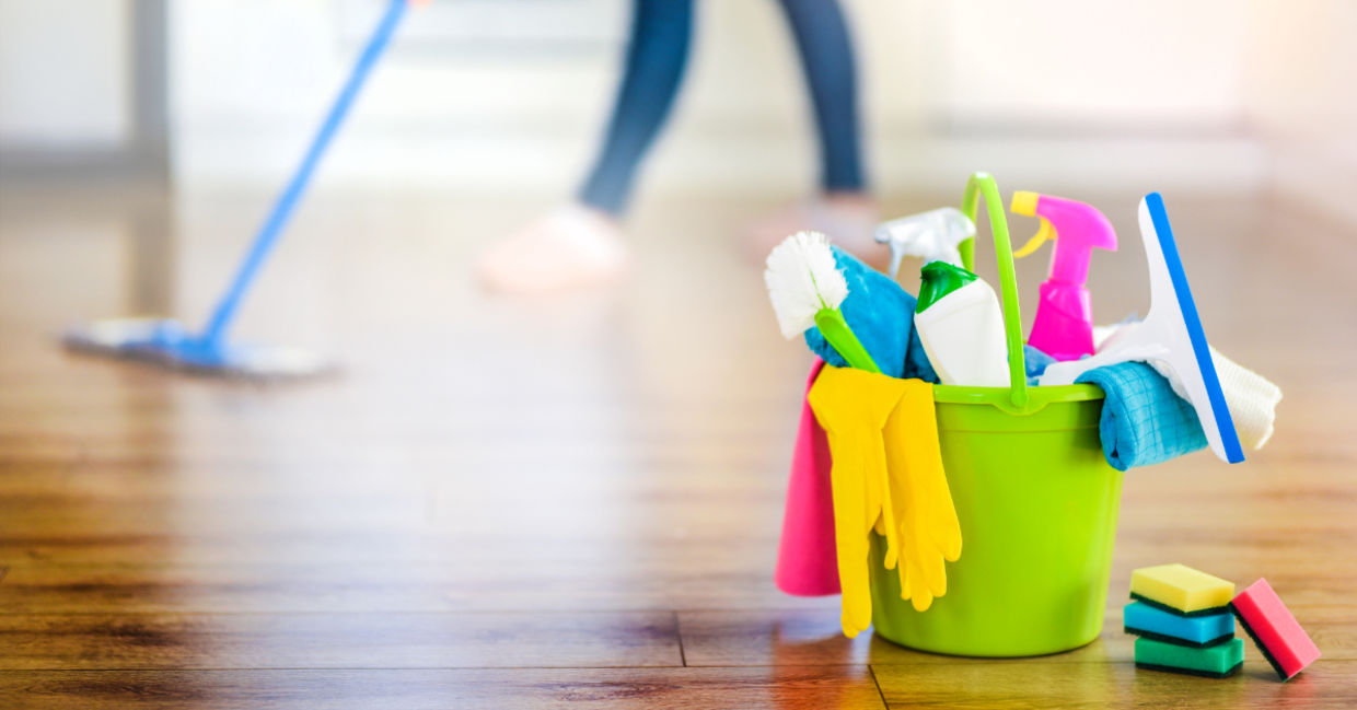 Cleaning items.