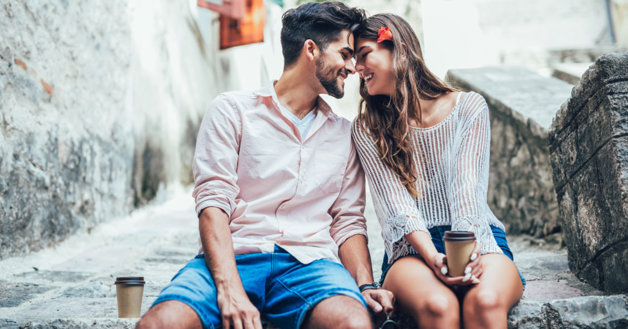 Young couple.