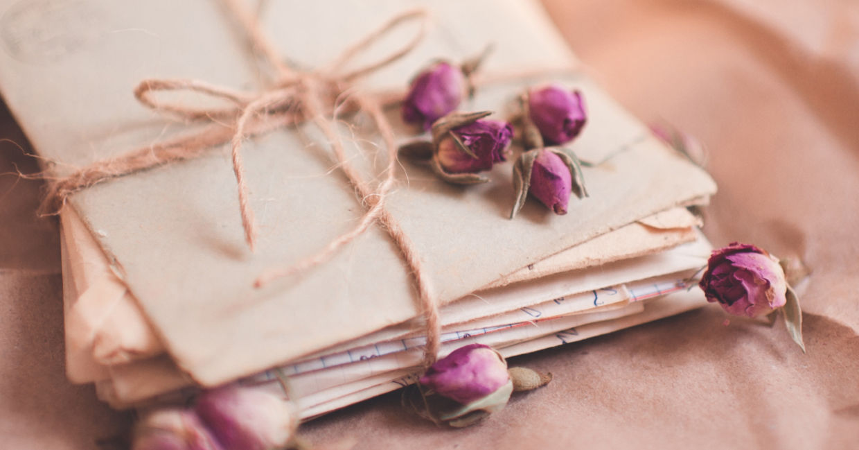 Love letters.