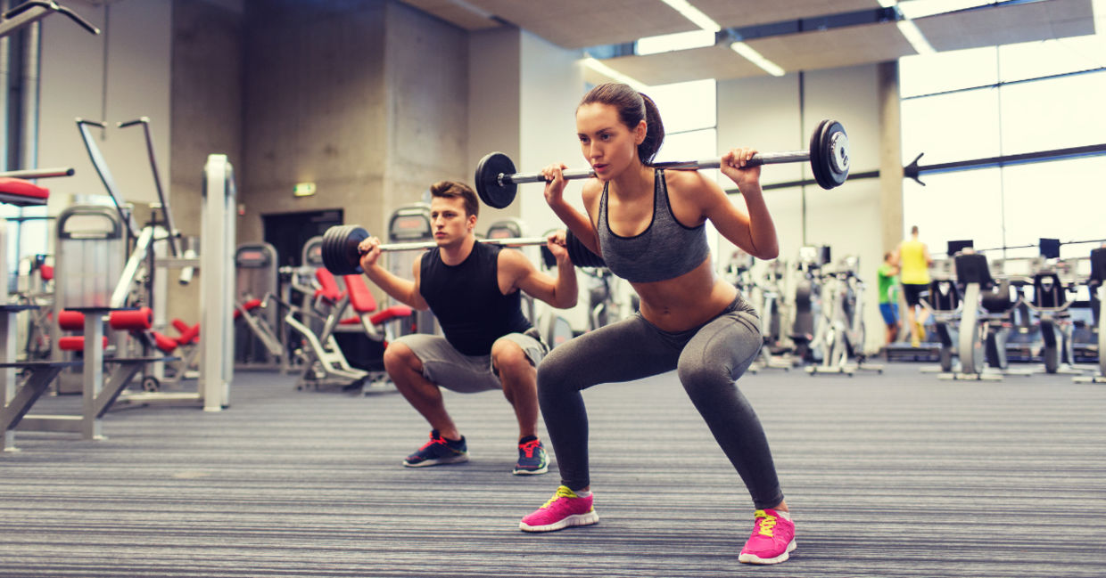 Gym exercise.