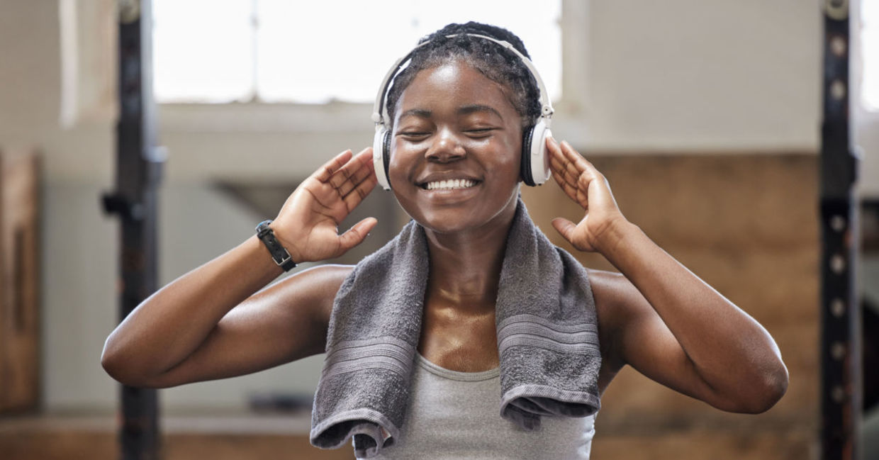 Get moving to the music. Get moving to the music.
