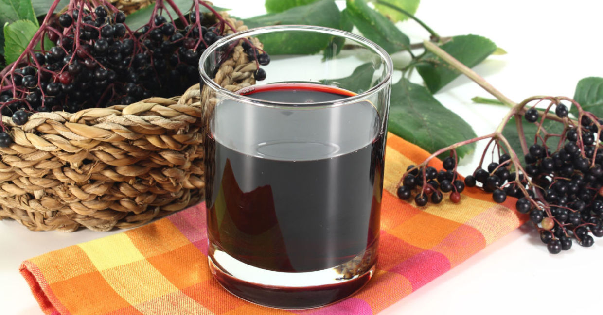 A glass of elderberry juice, good for heart health. A glass of elderberry juice, good for heart health.