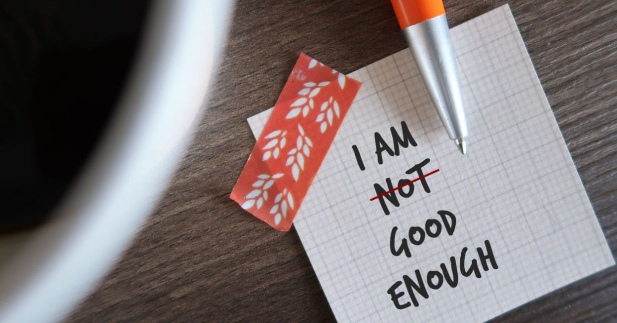 Don't listen to your inner critic. Don't listen to your inner critic.