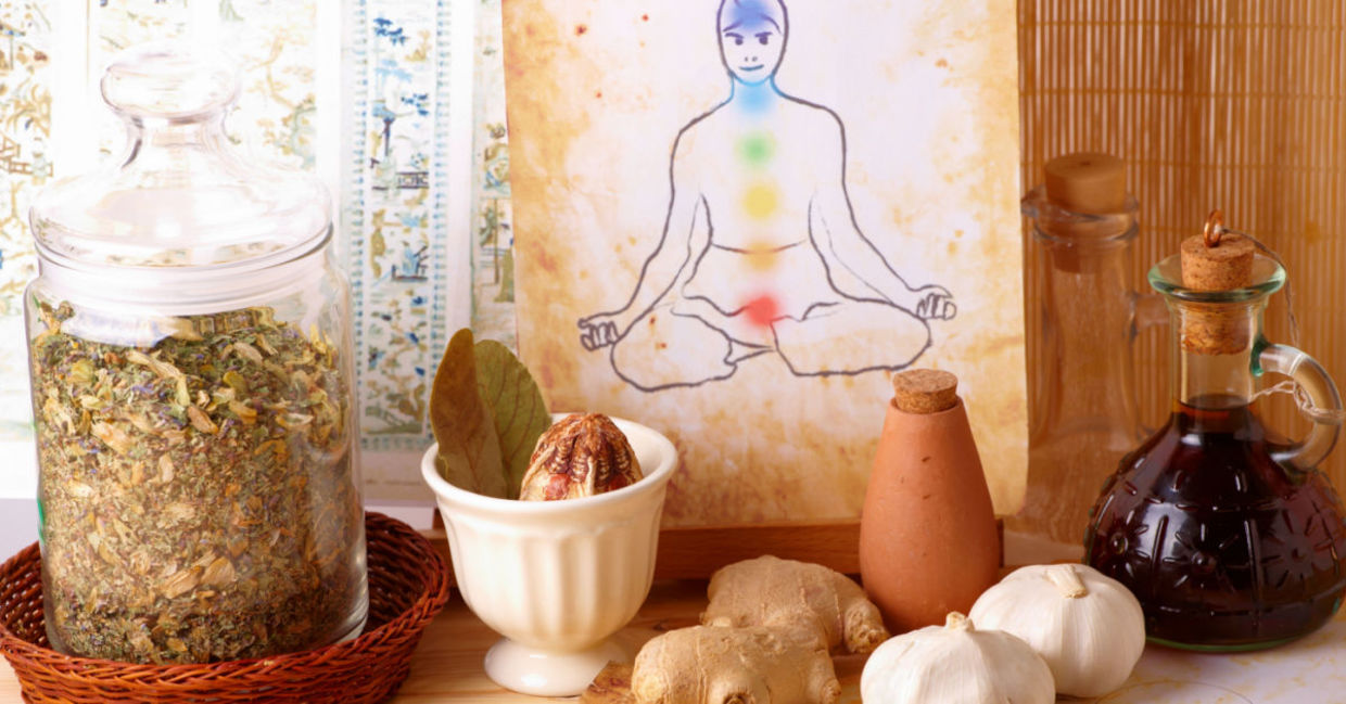Ayurvedic herbs used for medicinal purposes. Ayurvedic herbs used for medicinal purposes.