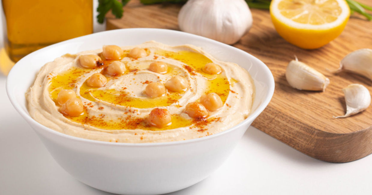 Hummus is a healthy part of any meal. Hummus is a healthy part of any meal.