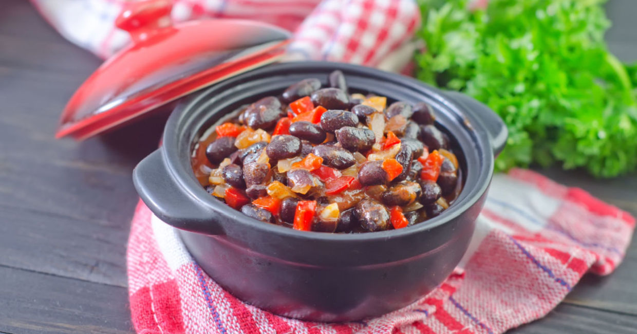 Black bean chili is full of antioxidants. Black bean chili is full of antioxidants.