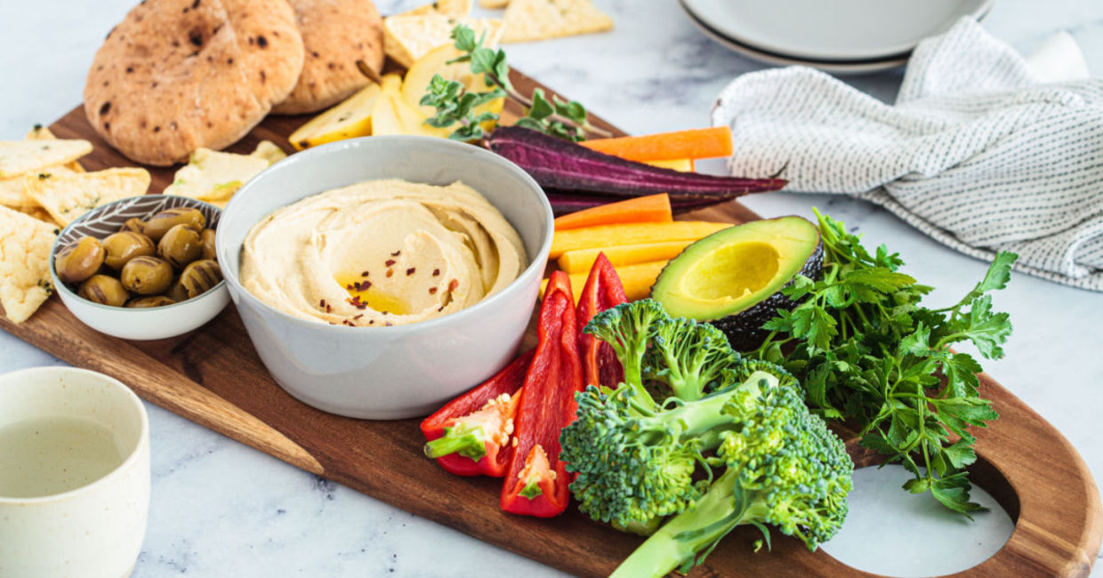 Healthy snack food.