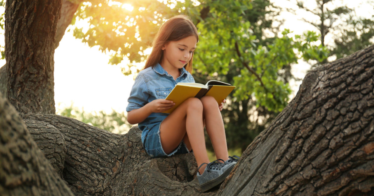 Summer reading. Summer reading.