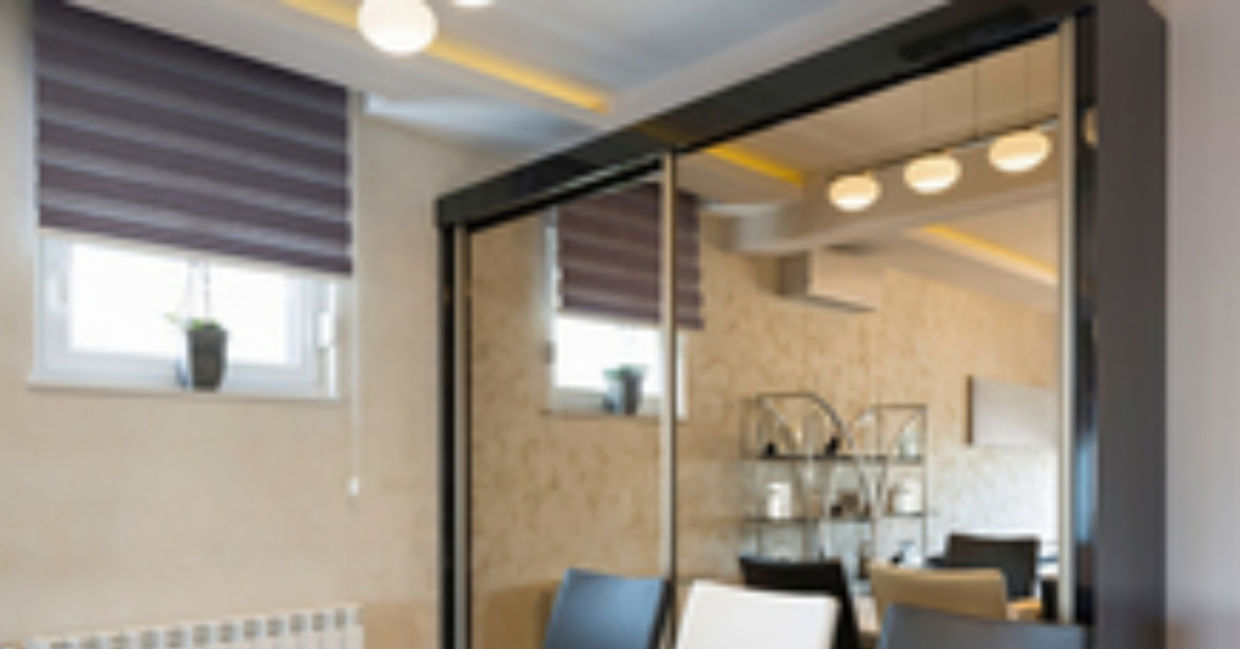 Mirrors make a room look lighter. Mirrors make a room look lighter.