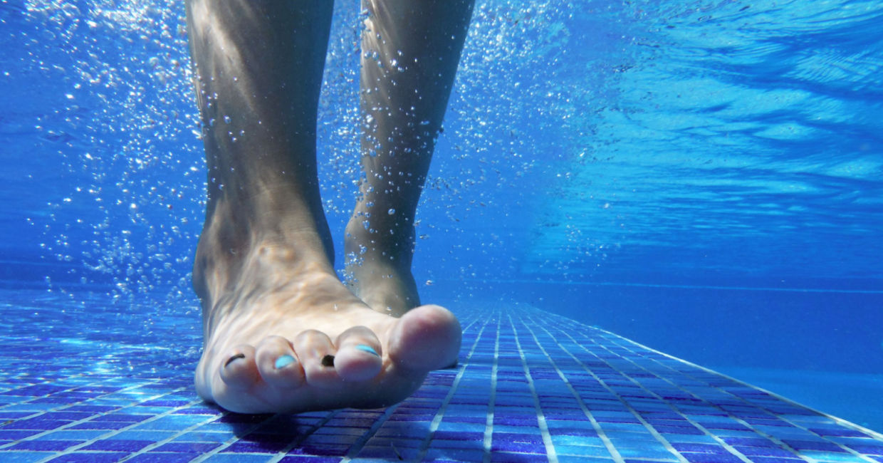 Pool waking is a good exercise. Pool waking is a good exercise.