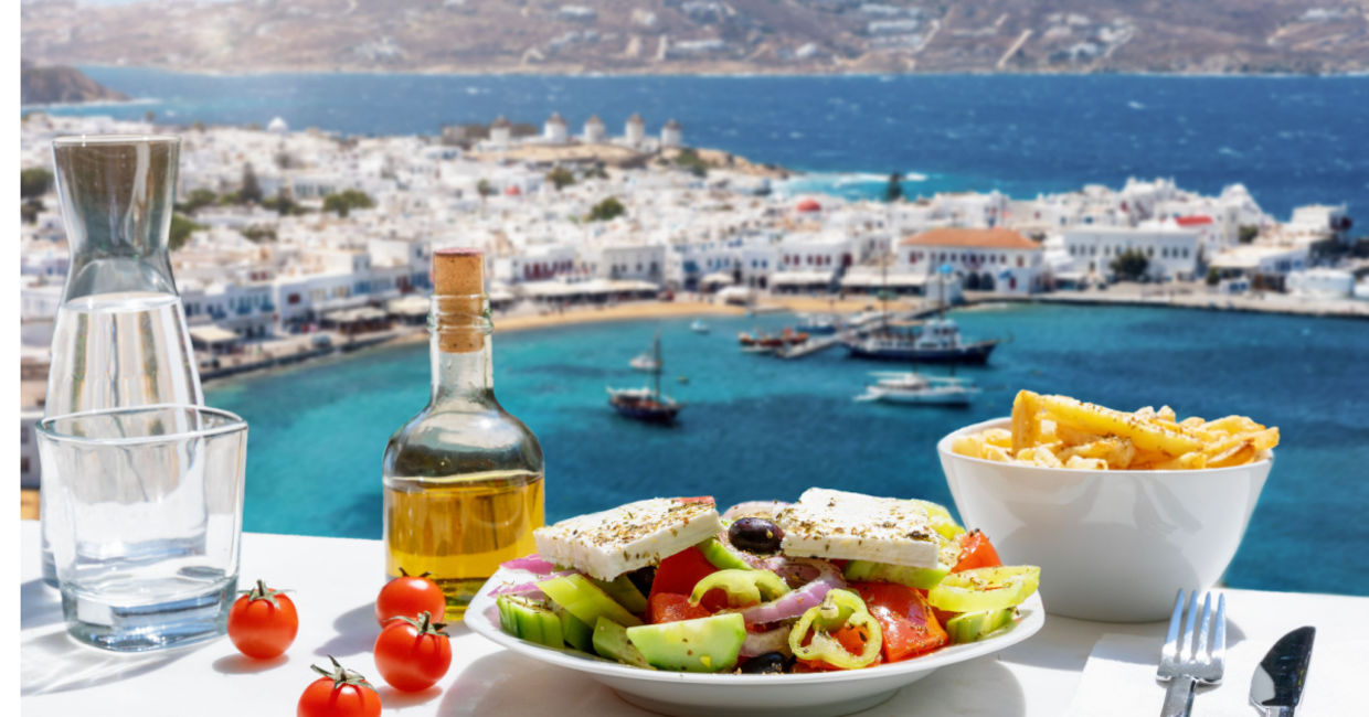 Healthy food from Greece. Healthy food from Greece.