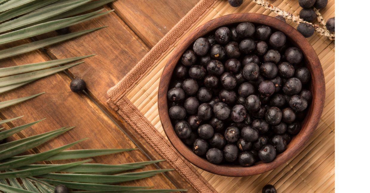 Acai berries are a superfruit. Acai berries are a superfruit.