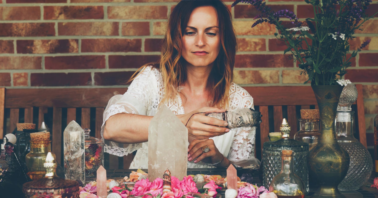 Use crystals and smudging to cleanse. Use crystals and smudging to cleanse.