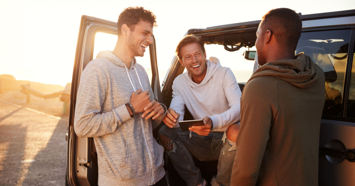 Connect with friends for your mental wellbeing. Connect with friends for your mental wellbeing.