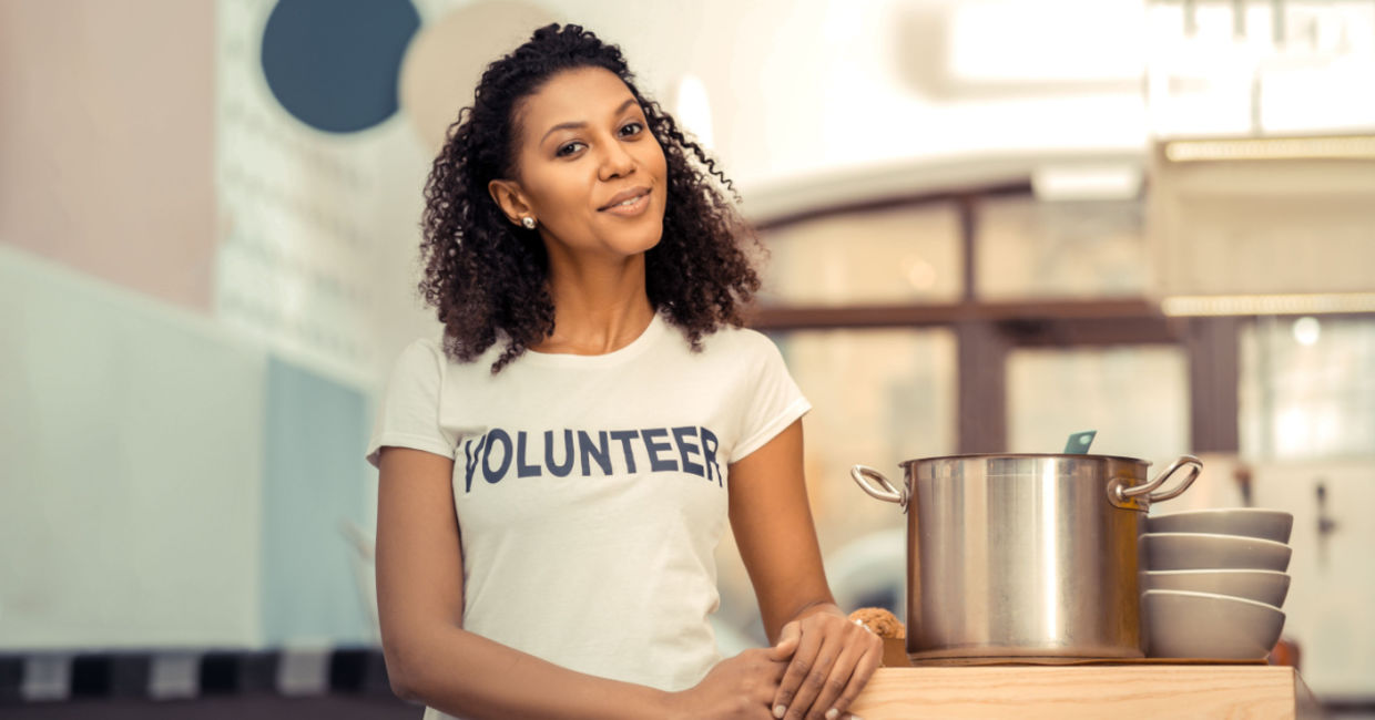 Cook or serve at a soup kitchen on Thanksgiving. Cook or serve at a soup kitchen on Thanksgiving.